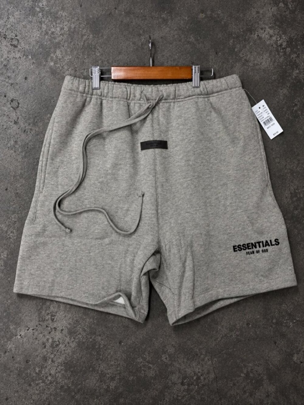 Fear of God Essentials Dark Oatmeal Sweat Shorts